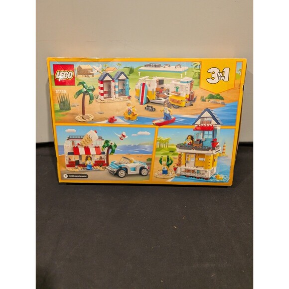 LEGO Creator 3-in-1 Beach Camper Van (31138) – Factory Sealed (Box Wear) - Picture 2 of 9